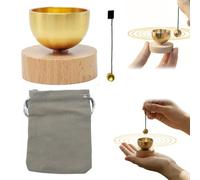 Kit de bol tibétain, 1 outil de soulagement du stress, laiton chantant 5 pouces