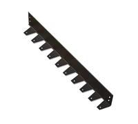 Kit de bordure de paysage No Dig - Bordure en acier robuste pour pelouses, jardins et parterres de fleurs