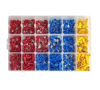 Kit de bornes de connexion, 280/480/720/1200/1500 pièces, anneau/cosses pressés à froid(1500pcs)