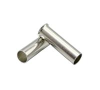 Kit de bornes d'extrémité de cordon Non isolées en cuivre pur, connecteur à sertir for embouts de fil nu EN0508 EN1008 EN4009(EN7506,200PCS)