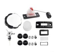 Kit de bouchon de rechange pour réservoir de carburant avec filtre et manomètre pour générateurs générateurs en plastique et métal