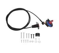 Kit de bouchon de vidange à distance pour bateau, câble de traction de 3 mètres pour drain extérieur, système de bouchon de vidange à distance avec caoutchouc et métal pour