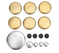 Kit De Bouchons De Gel En Laiton, Pièce De Rechange Pour Small Block 255ci 260ci 289ci 302ci 351ci - Haute Durabilité, Installation Facile, Rebuild Moteur Complet
