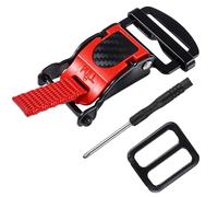 Kit de boucles à fermeture rapide pour casque, boucle de casque, fermeture de casque de vélo, accessoires de casque de moto, boucle de casque pour une fixation stable, montage facile, convient pour