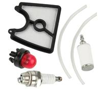 Kit de bougie d'allumage d'ampoule d'amorce de ligne de filtre à Air et à carburant for Husqvarna 125B 125BVX 125BX pièces de rechange de moteur de ventilateur