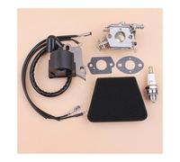Kit de Bougie d'allumage, Filtre à, Module de Bobine d'allumage, carburateur, adapté aux tronçonneuses 350 351 370 371 420 33-29 Accessoires