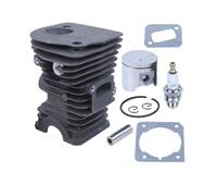 Kit de bougie d'allumage for cylindre et piston de tronçonneuse 42 mm, compatible avec les modèles 340, 345, E, 350EPA, CS, 2141, 2145 et 2150