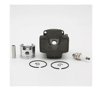 Kit de Bougies d'allumage for Cylindre et Piston 41,5 mm 44 mm, adapté aux têtes de Cylindre de débroussailleuse TH43 TH48 KBH48 Kbl48, pièces de Rechange(TH48 44MM)