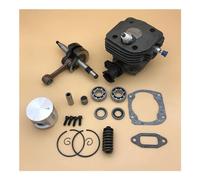 Kit de Bougies d'allumage for cylindres de Piston, Vilebrequin, paliers, Ressorts tampons, 48 mm et 50 mm, for tronçonneuses 362, 365, 371, 372 et 372XP(HUS372 50MM)