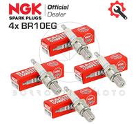 Kit De Bougies X4 NGK RACING Pointe En Platine BR10EG KAWASAKI KX125-F1 125 1988