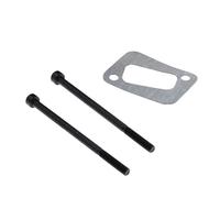 Kit de boulon d'échappement et de joint d'étanchéité compatible avec les tronçonneuses Husqvarna 340 345 346 350 353