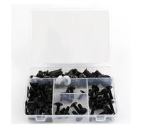 Kit De Boulons Carénage Complet Capot Moto, Écrous Vitesse, Clips, Vis En Acier Pour Honda FSC600A Pour Silver Wing(Black1)