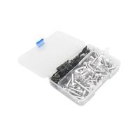 Kit De Boulons Carénage Moto Vis Carrosserie Écrou pour TRK 502 502x 502c Leoncino 500 TNT 125 Tnt300 Accessoires(Silver)