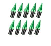 Kit de boulons de carénage 10pièces Universel Moto Spike Boulons Pare-brise Carénages Plaque D’immatriculation M5 5mm Vis Montage Écrous Vis Boulons Accessoires(VERT)