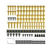 Kit de boulons de carénage 195Pièces M5 M6 Vis Boulons De Moto Vis Boulon Juste Pour YZF R1 R15 R25 R3 R6 R125 R15 R25 MT03 MT07 MT10(OR)