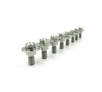 Kit de boulons de carénage Boulons Garde-boue Couvercle Latéral Réservoir Carburant Plaque Protection Arrière Écrous À Vis Pour KX 125 250 500 KX250F KX450F KLX 250R 450R 8 PCS
