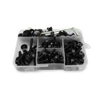 Kit de boulons de carénage Complet pour Moto Yamaha TDM 850 (1991-2020, 2021) et TDM 900 (2004-2021) - Clips, écrous et vis en Acier Inoxydable - Jeu d'outils