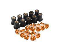Kit de boulons de carénage Kit De Boulons De Déflecteurs Vent De Pare-brise M5 10 Pièces Pour BENELLI TRK 502 502X 502C 752S 251 BN302 Pour LEONCINO 250 500 TNT125(Or)