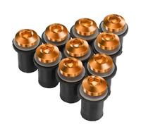 Kit de boulons de carénage Kit De Boulons De Déflecteurs Vent De Pare-brise M5 10 Pièces Pour BENELLI TRK 502 502X 502C 752S 251 BN302 Pour LEONCINO 250 500 TNT125(Orange)