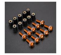 Kit de boulons de carénage Pour F650GS F800GS F800R R1200R R1200GS S1000R S1000XR K1300R R Neuf T Scrambler 5MM 10Pièces Pare-brise Déflecteurs Boulons(Orange)