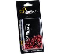 Kit de boulons de carénage Red Lightech pour Kawasaki er6n