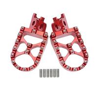 Kit de boulons de carénage Repose-pieds Moto CNC Pour CR125 250 CR150R 250R CRF150RX 250RX 450RX 250 450X RX L M 2004-2023(ROUGE)