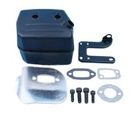 Kit de boulons de Joint de Support de déflecteur for tronçonneuse 625 II, 630 Super, 670 Champ, pièce de Rechange