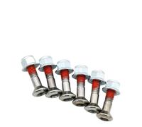 Kit de boulons de pignon de chaîne de moto M8x25, écrous galvanisés 4x compatibles avec les pièces de moto automobile R1R300GS 1250GS R1200GS R1200R