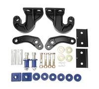 Kit de boulons de pivot de charnière de capot moteur, bagues de charnière en J - Compatible avec Peterbilt 377 378 379 - Remplace OE M134708R M134708L 13 04708R 13 04708L 13 04154