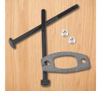 Kit de boulons de silencieux en acier inoxydable 304 résistant pour tronçonneuse 50 Special et Rancher 51/55 outil de jardinage essentiel pour jardiniers professionnels et amateurs