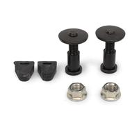 Kit de boulons de verrouillage de porte de hayon antirouille durable robuste boulon de verrouillage de gâche de hayon avec pare-chocs en caoutchouc pour 1500 2500 3500 classe 1999