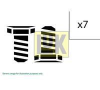 Kit de boulons de volant moteur 411 0250 10 LuK pour FIAT MITSUBISHI