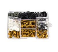Kit de Boulons Pour CBR600 CBR600F CBR600F2 Cbr600f3 CBR600F4 CBR600F4I CBR600RR M6 Pour M5 Kit Boulons Carénage Moto Vis Ecrou