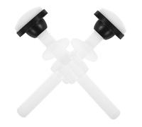Kit de Boulons pour Réservoir de Toilettes Joint, Plastique | Remplacement Compatible Plusieurs Marques, Installation Simple, Pièces Incluses Siège de Joint et Vis Fixes