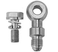 Kit De Boulons Turbo Banjo, Raccords De Boulons Cannelés Pour Tuyau Banjo M8 X 1mm, Connexion De Tube, Contrôle De Liquide, Ligne De Frein Turbo, Boulon Banjo