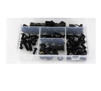 Kit De Boulons, Vis Et Écrous Carénage Complet pour K1200LT 2005-2010 Clips Noix(Noir)