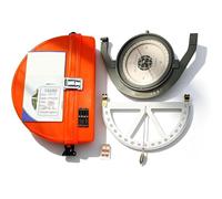 Kit De Boussole Suspendue pour Mines, Boussole Minière Suspendue avec Indicateur De Pente Et Étui De Protection, Précision De 1°, Échelle Claire, Aiguille Magnétique De 100 Mm, Niveau G1