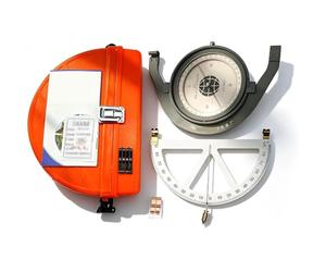 Kit De Boussole Suspendue pour Mines, Boussole Minière Suspendue avec Indicateur De Pente Et Étui De Protection, Précision De 1°, Échelle Claire, Aiguille Magnétique De 100 Mm, Niveau G1