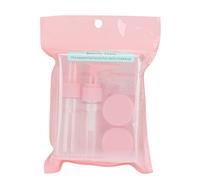 Kit de Bouteilles de Voyage, Ensemble de 6 contenants de Toilette Portables, Bouteilles de Rangement pour cosmétiques avec Entonnoir pour Lotion, shampoing, crème, Toner, matériau