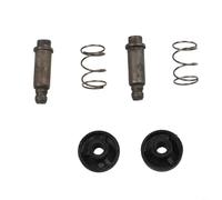 Kit de bouton de verrouillage de rechange pour meuleuse d'angle 100 G10SF3 - 2 ensembles de capuchons autobloquants avec ressort et goupille - Pièces de réparation en plastique pour l'entretien des
