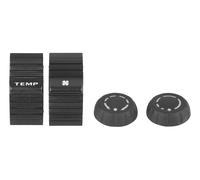 Kit de boutons de commandes d'autoradio et de climatisation pour Porsche Cayman type 987 phase 1 (2006-2008)