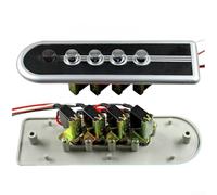 Kit de boutons de commutation normalisés pour la gestion de la lumière du ventilateur de hotte et de l'alimentation - Plusieurs types d'installation (4)