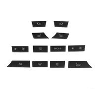 Kit de boutons d'interrupteur de chauffage A/C pour série 5 pour F07 F10 F11 12 pièces de rechange avec OEM 61319313923 pour une installation rapide