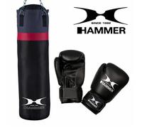 Kit de boxe en nylon Hammer Cobra Noir 100 cm