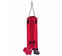 Kit de boxe en nylon Hammer Fit Rouge 60 cm