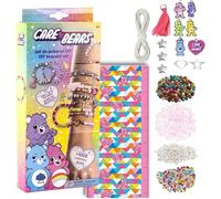 Kit de bracelets DIY Care Bears | Kit de perles pour la fabrication de bracelets à breloques, breloques et élastiques | Plus de 1000 pièces pour la conception de bijoux créatifs pour enfants
