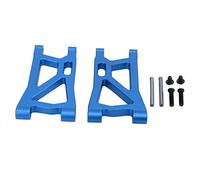 Kit de bras oscillant arrière RC en alliage d’aluminium de remplacement pour REMO 1/16 SMAX 1621, 1625, 1631, 1635, 1651, 1655 A2505 - pièce de suspension légère et durable pour (Bleue)