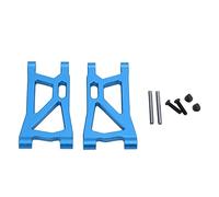 Kit de bras oscillant avant en aluminium de remplacement pour REMO 1/16 SMAX 1621, 1625, 1631, 1635, 1651, 1655, A2505 - Bras de suspension de voiture RC haute résistance et léger, (Bleue)