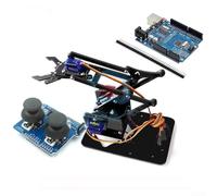 Kit de bras robotique, 1 pack acrylique DIY assemblage, soudure électronique outil d'apprentissage pour projets créatifs et éducation