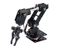 Kit de bras robotique avec six degrés de liberté programmables pour l'enseignement des systèmes de contrôle et le développement intégré (B)